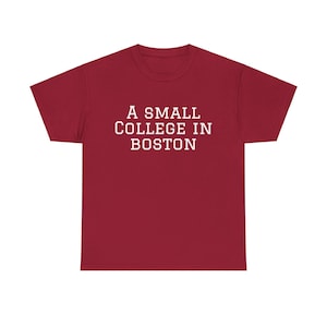 Harvard University Funny Tshirt, Small School Near Boston Tee, Unisex Cotton Shirt, College Humor Gift, Sarcastic Clothing, Ivy League Joke