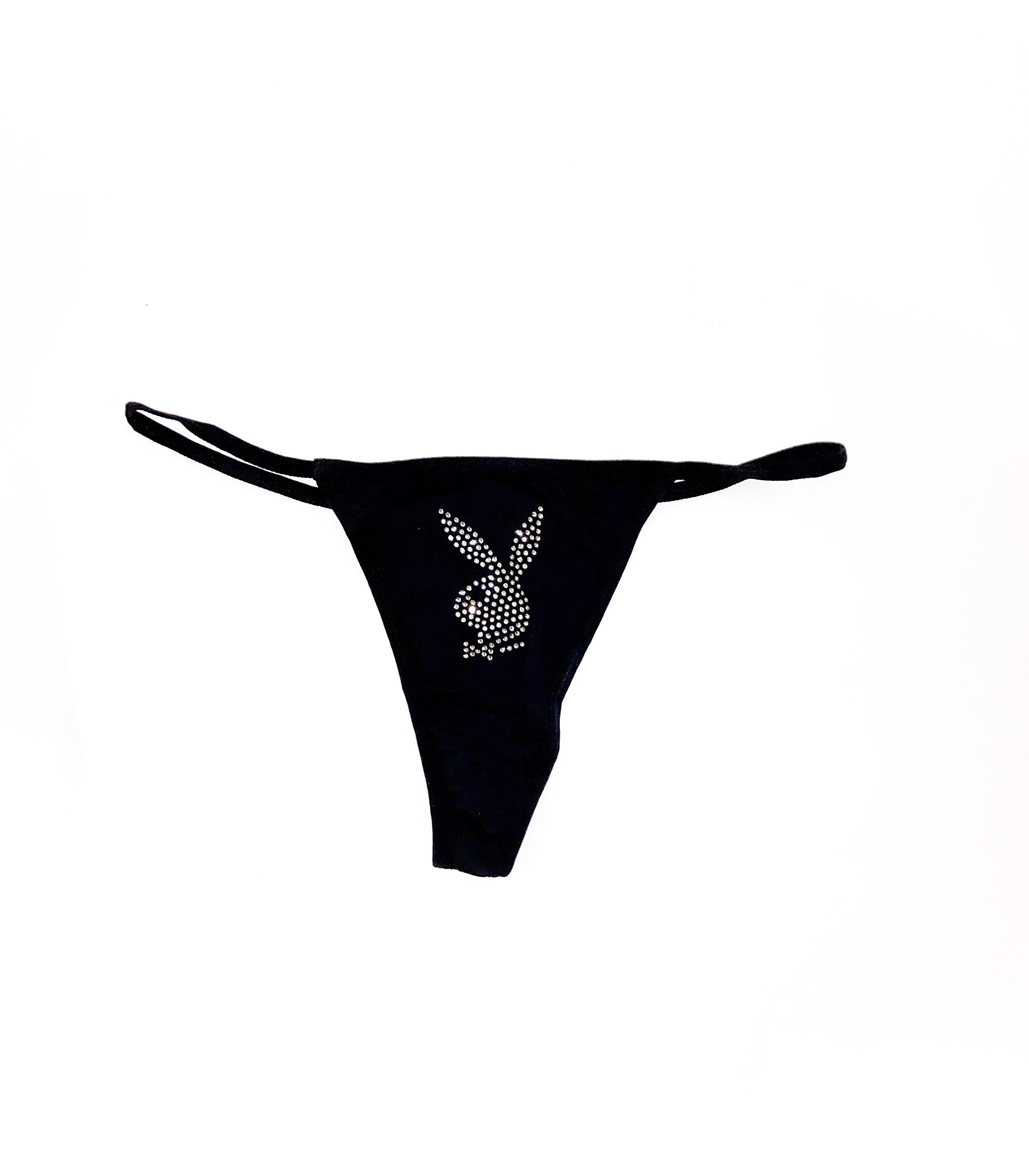 Rhinestone Thong, Sexy Bunny Panties, Cherry Thong, Butterfly Thong, Tongue  Out, Ladies Panties, Bachelorette Gift Ideas 