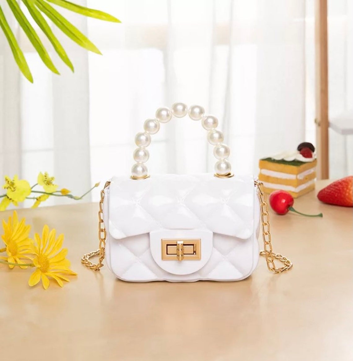 Mini Bag Mini Pearl Purse Cute Purse Shoulder Bag Small | Etsy