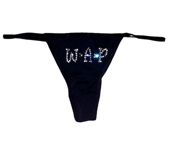W.A.P bedazzled thong, Rhinestone thong, Sexy panties, Bachelorette gift  ideas, Funny underwear