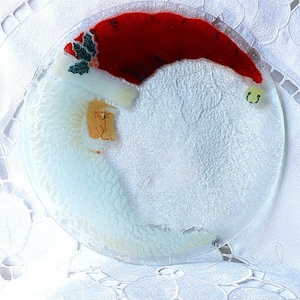 Vintage Peggy Karr &quot;St. Nick&quot; Plate