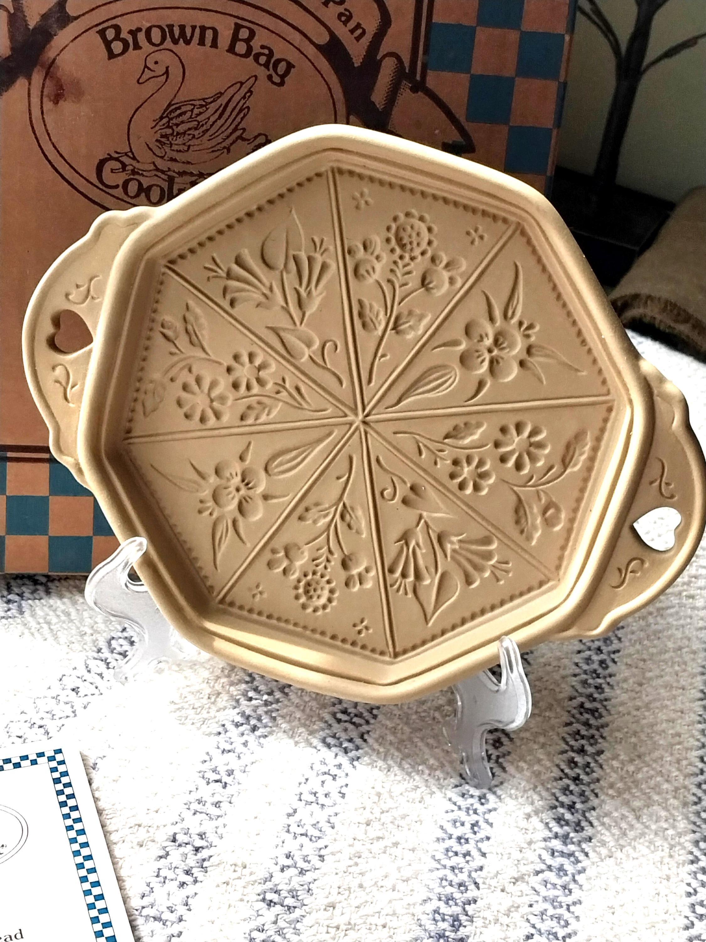 Vintage Brown Bag Cookie Art Shortbread Pan Large Molds Vintage Brown Bag Cookie Art Shortbread Pan Large Molds