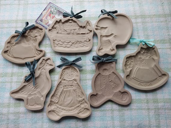 Vintage Brown Bag Cookie Art Molds - Choose Your Design - Etsy
