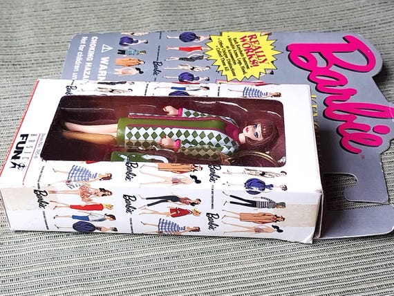 Rare Barbie Basic Fun Keychain "Poodle Parade" - image 3