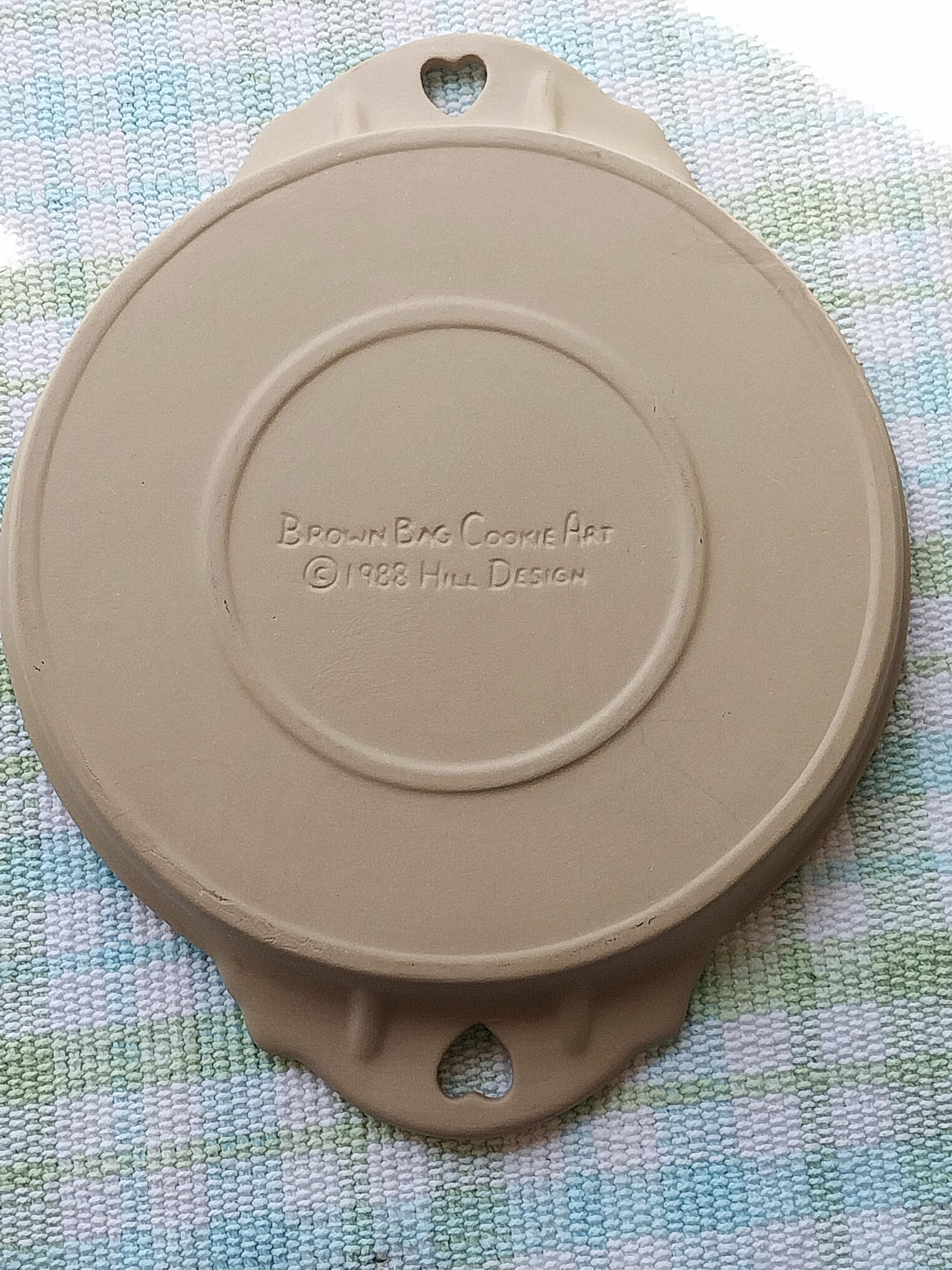 Vintage Brown Bag Cookie Art Shortbread Pan Large Molds Vintage Brown Bag Cookie Art Shortbread Pan Large Molds
