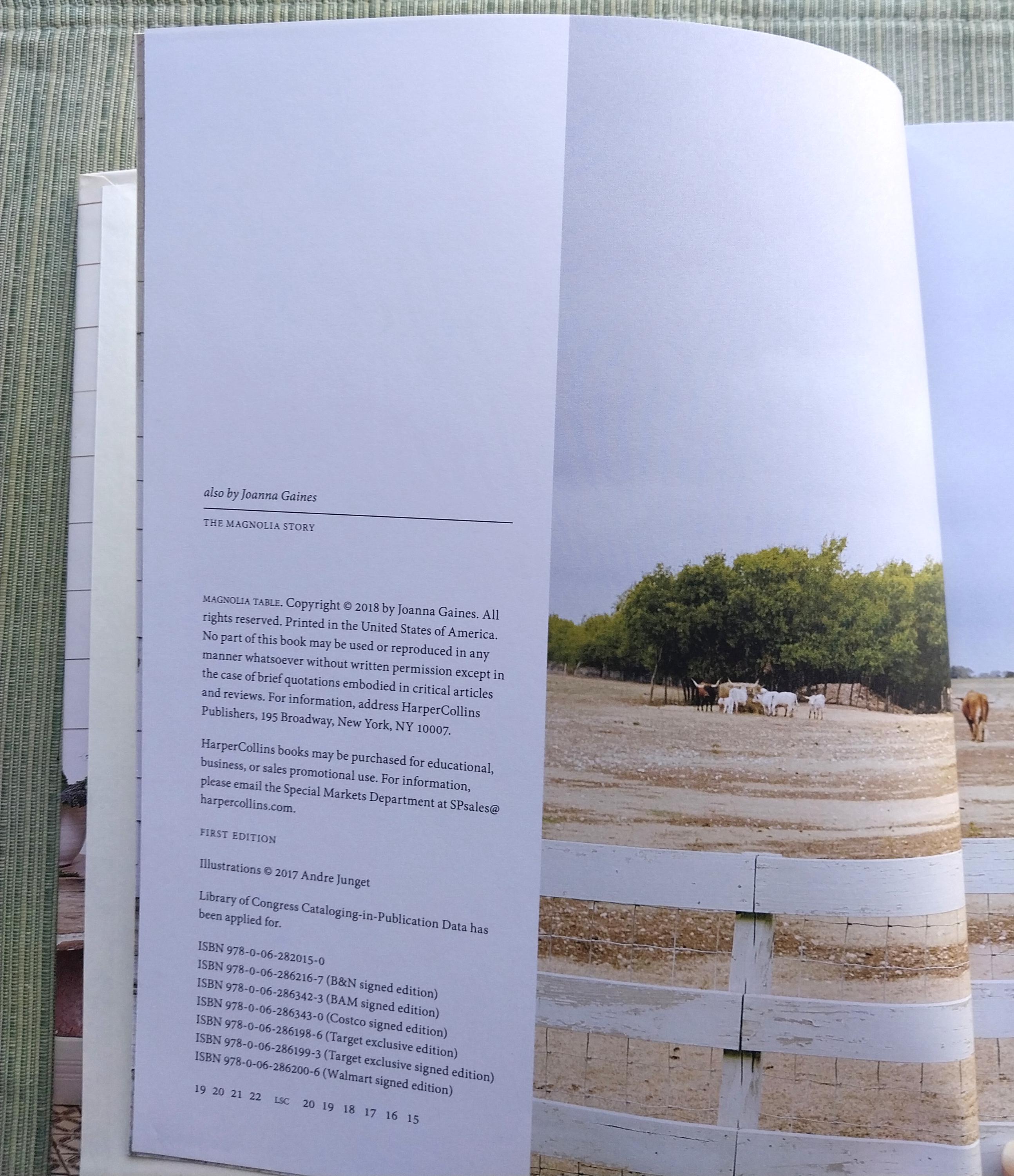 Joanna Gaines Magnolia Table Cookbook - Etsy