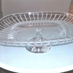 Vintage Mikasa Pedestal Cake Plate