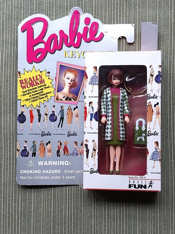 Rare Barbie Basic Fun Keychain "Poodle Parade" - image 5