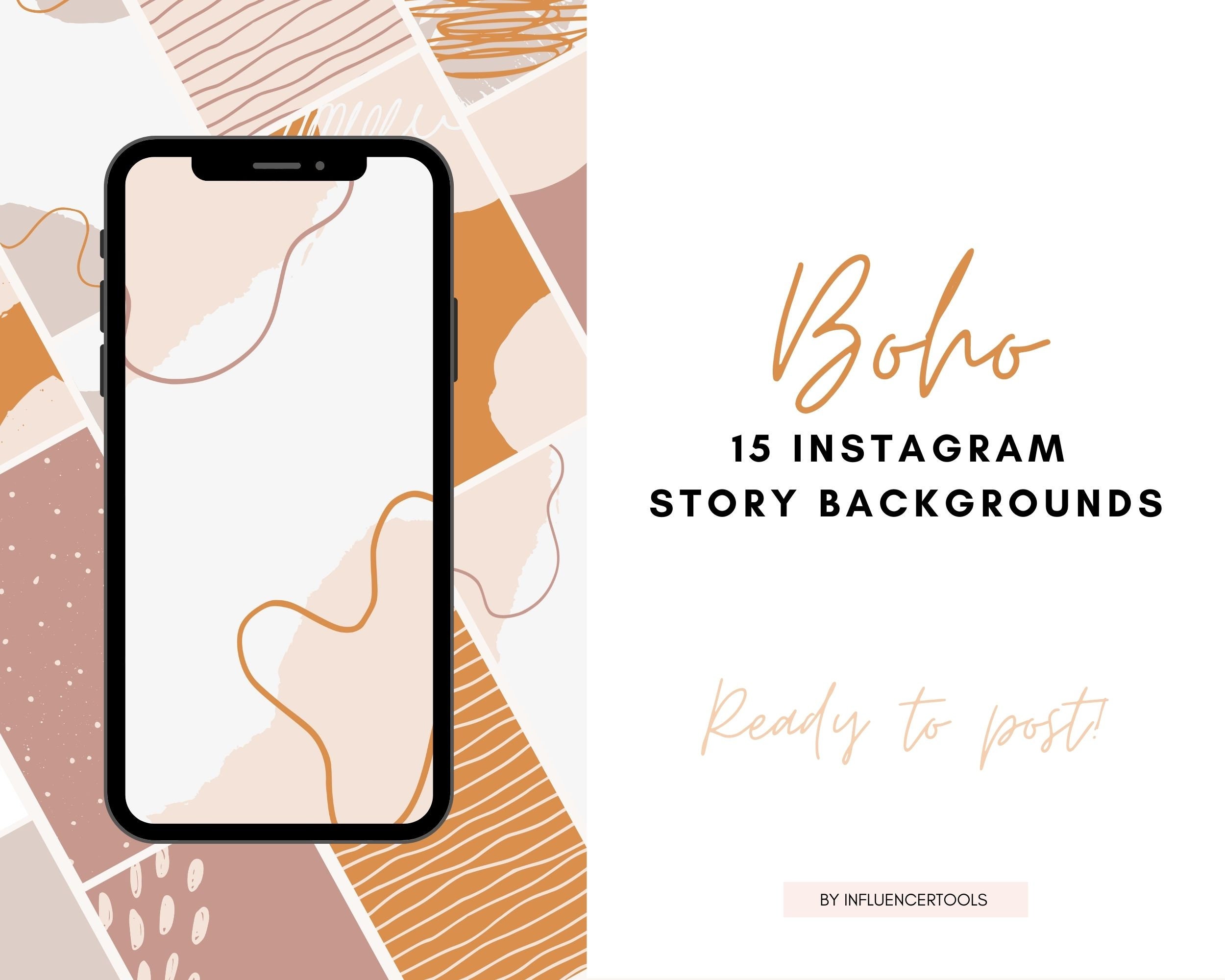 15 Instagram Boho Story Backgrounds Instagram Templates - Etsy
