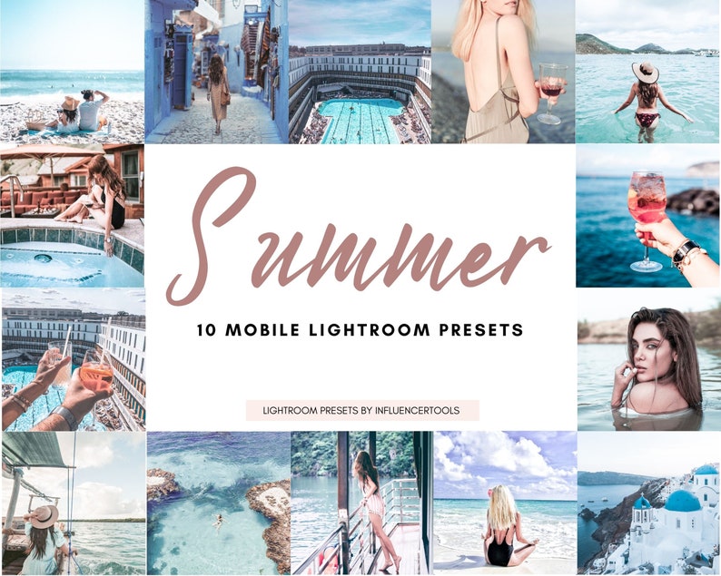 10 Mobile Lightroom Presets Vsco Filters Iphone Preset Etsy