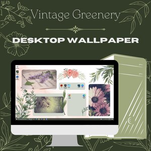 Papier peint vintage Greenary