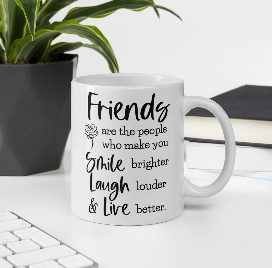 Friends mug coffee mugs gift for him gift for her ceramic Etsy