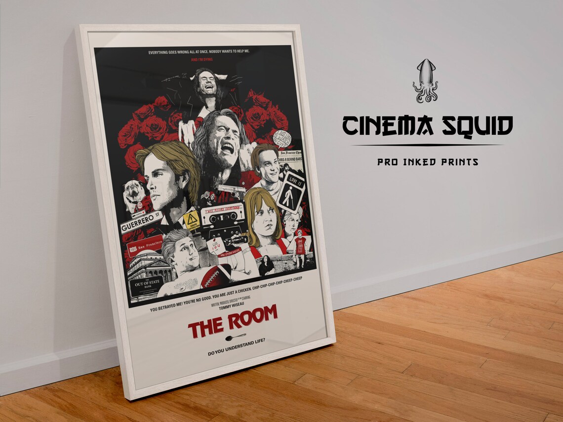 The Room Movie Film Poster Professional Print Home Decor Wall Etsy