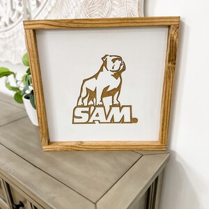 Samford Sam Alabama Farmhouse Sign