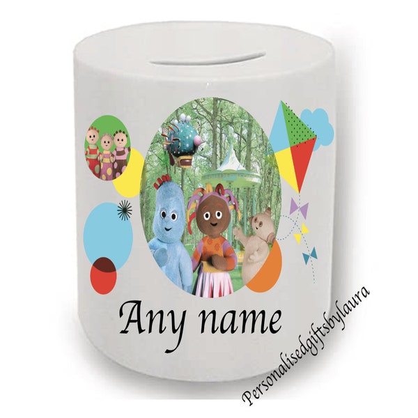 In the Night Garden personalised money box