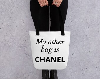 Chanel Shopper Bag Etsy Chanel Shopper Bag Etsy
