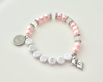 Pulsera de graduación de jardín de infancia, regalo de graduación de jardín de infancia para niñas, regalos personalizados para graduadas de jardín de infancia, regalos de graduación para niñas