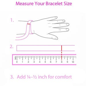 Pink quartz baby girl bracelet infant bracelet first birthday gift baby shower gift baby announcement toddler bracelet gift image 5