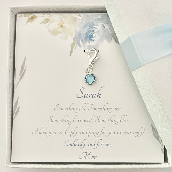 Swarovski something blue gift for bride something gift ideas for bride something blue gift mom grandma something blue gift sister friend dad