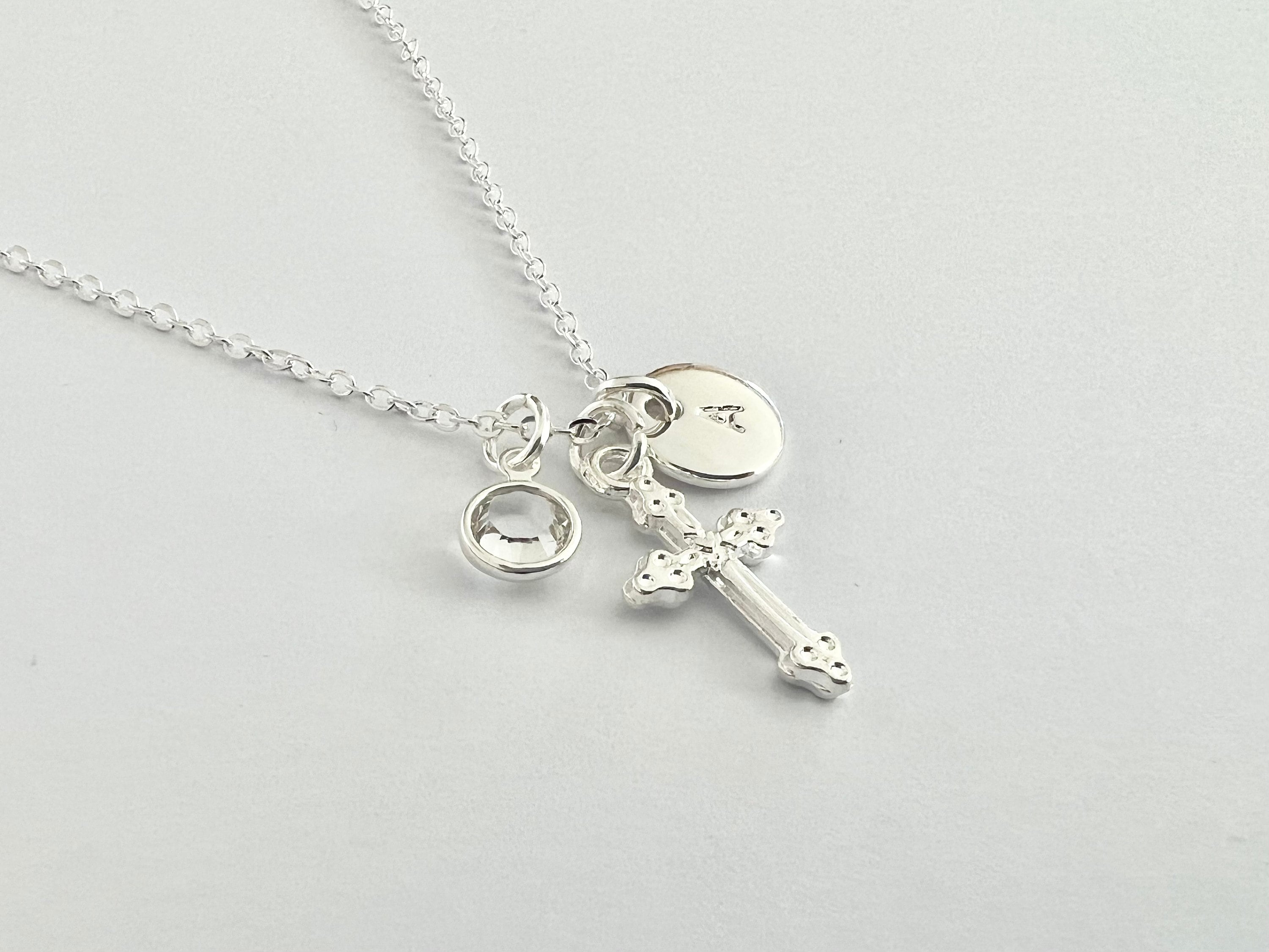 First Communion Gift First Communion Necklace Baptism Gift for Etsy