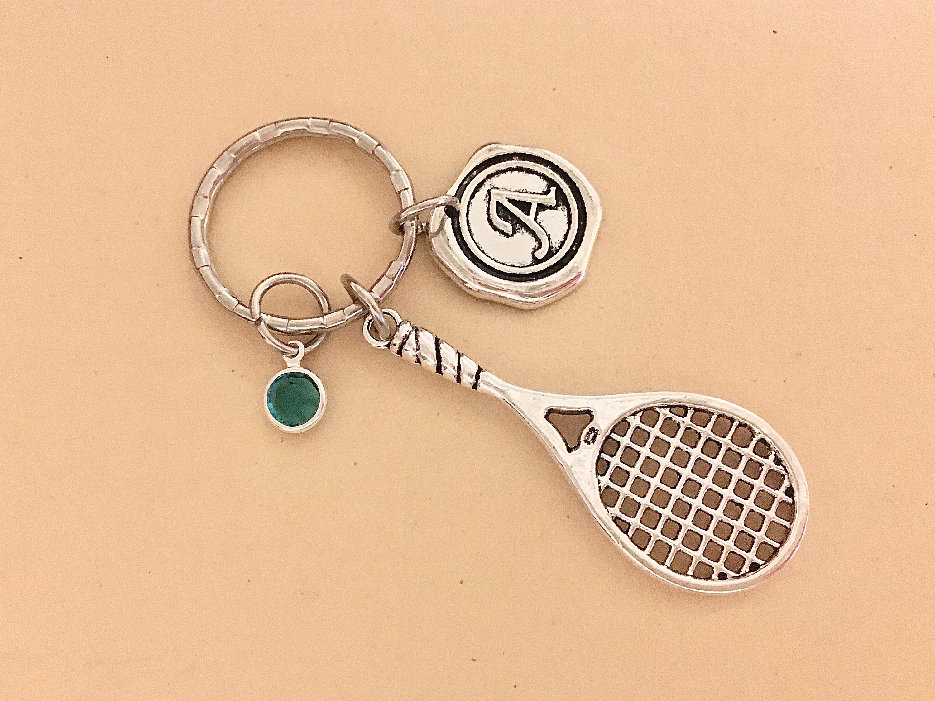 Tennis Gifts Tennis Keychain Tennis Key Chain Tennis Lovers Etsy