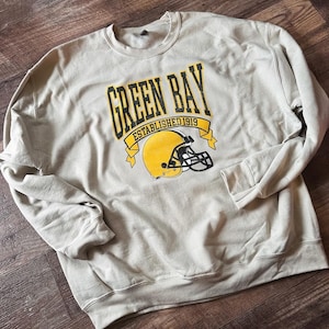Green Bay Football Sweatshirt: Packer Backer, NFL Apparel