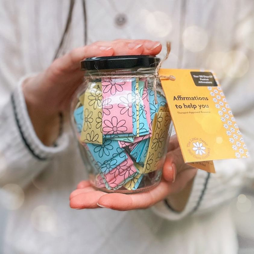 100 Positive Affirmations Jar - Self-care Gift for Friends - Etsy UK