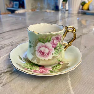 【D】バラ・レフトンのハンドモチーフ/Lefton Porcelain Hand Painted Lefton China - Etsy