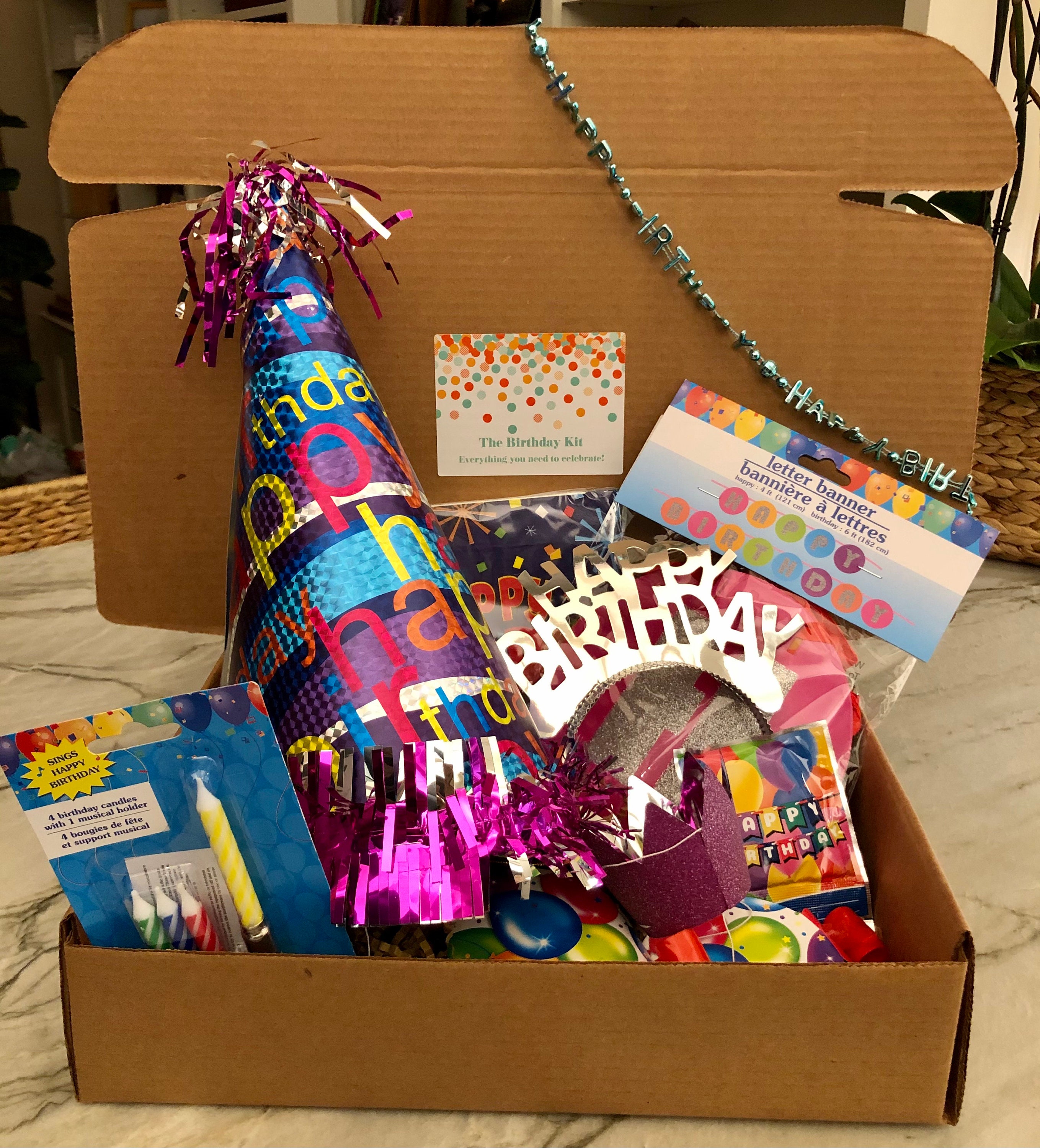 The Birthday Kit Great Birthday Party Gift to help you Etsy