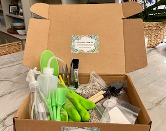Succulent Care Kit - Great Gift for The Cactus Lover and Gardener! Great Birthday Gift too!