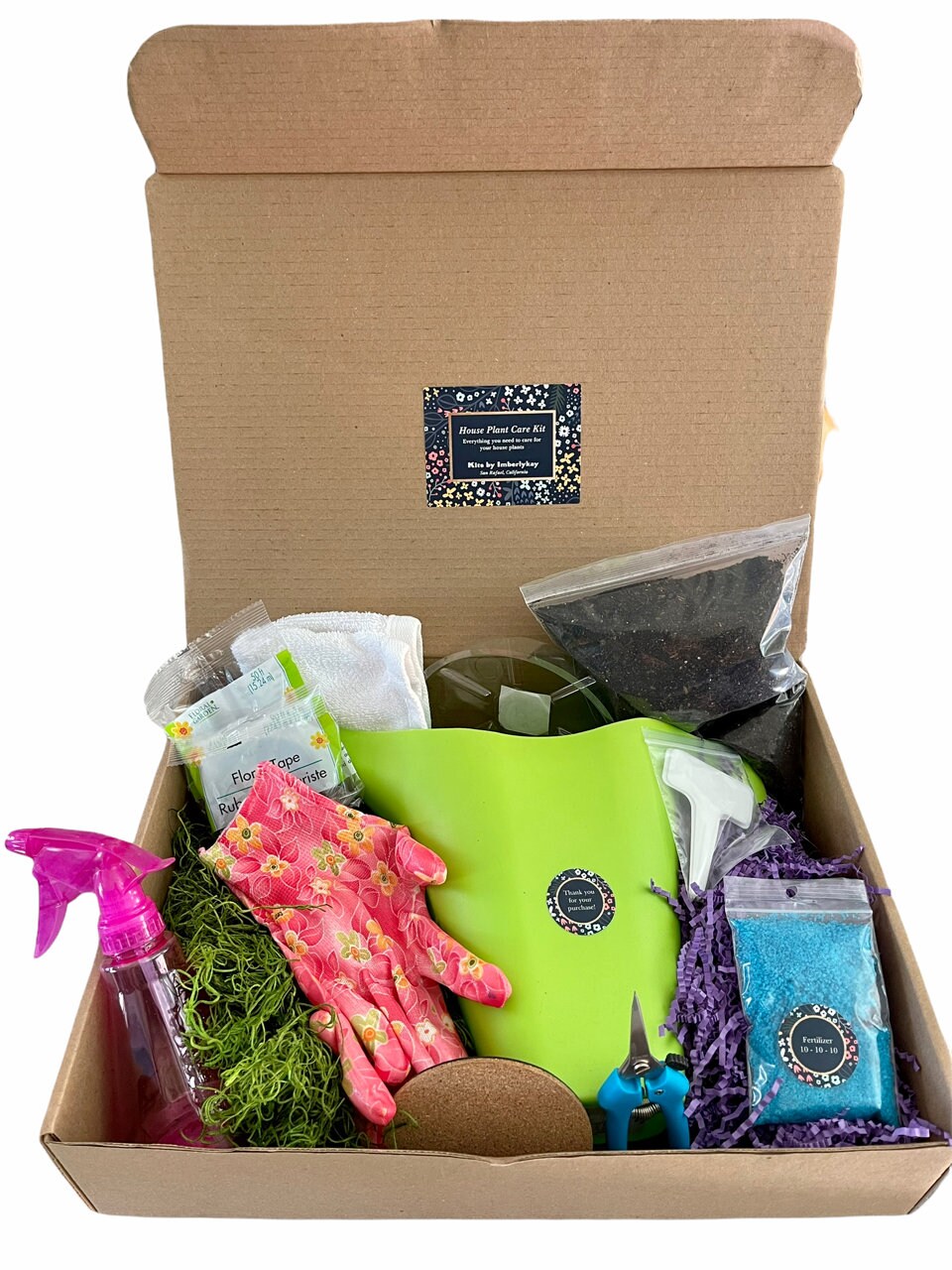 The Houseplant Care Kit Great Gift for Plant Lovers or for Valentines ...