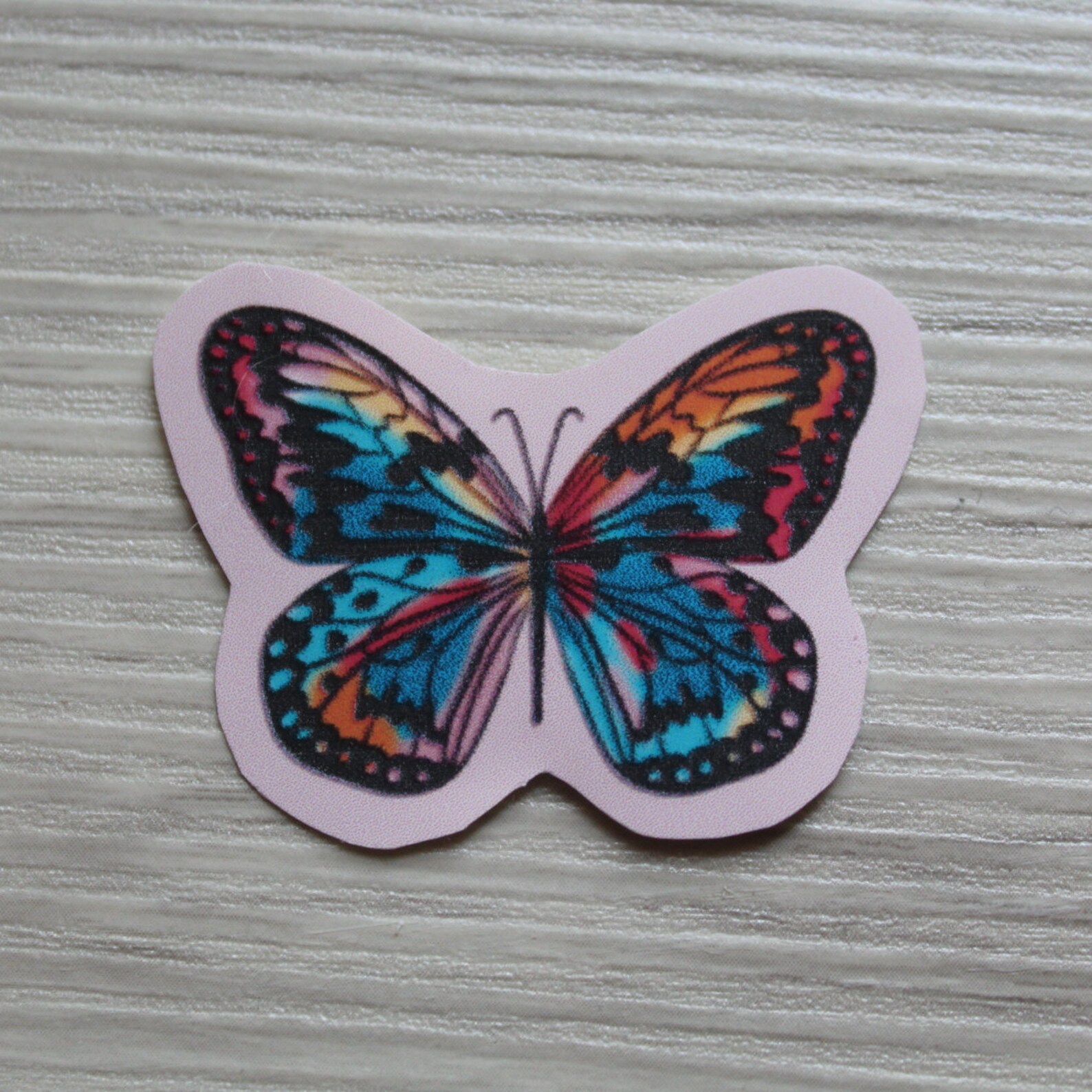 Butterfly Sticker waterproof Colorful Etsy