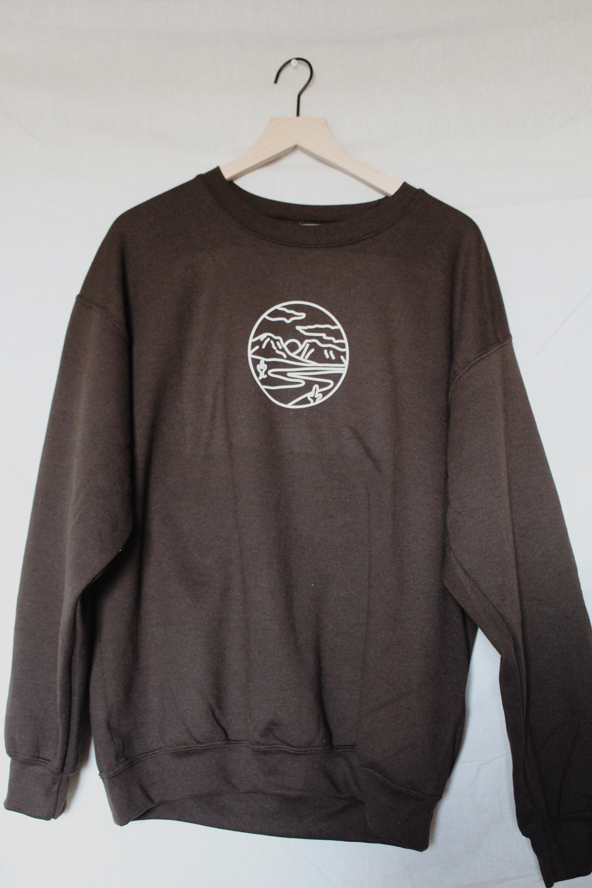 Isaiah 43:19 Brown Crewneck Sweatshirt Isaiah Collection - Etsy