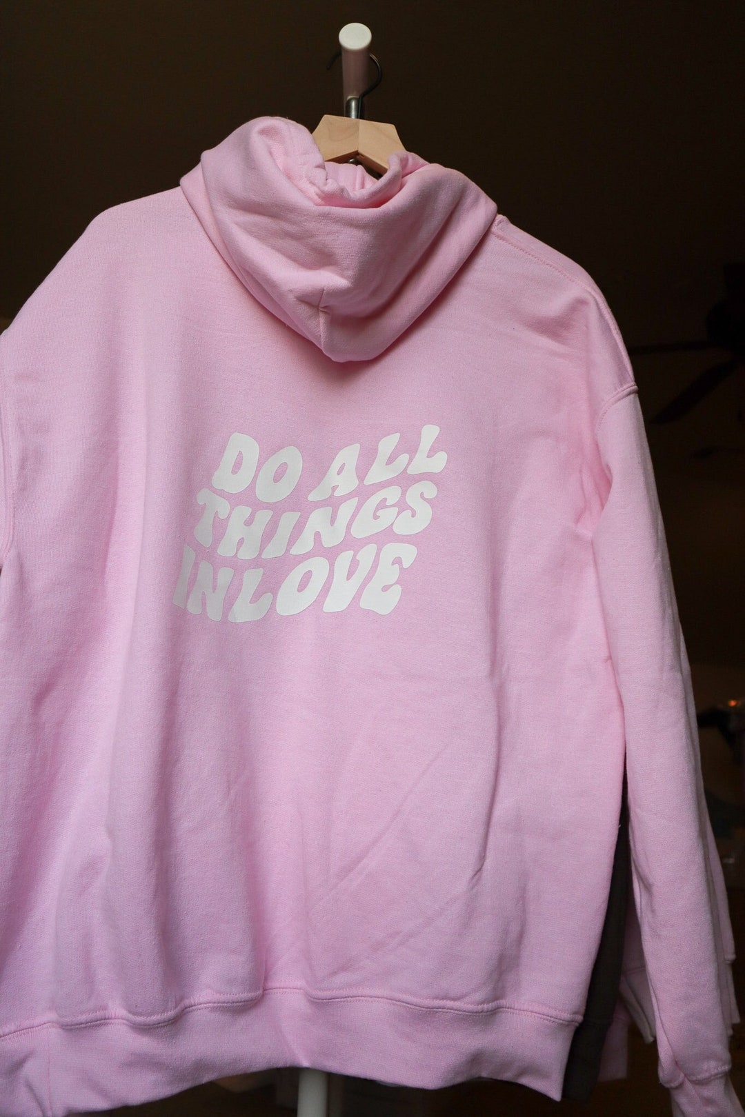 1 Corinthians 16:14 Do All Things in Love Design Hoodie - Etsy