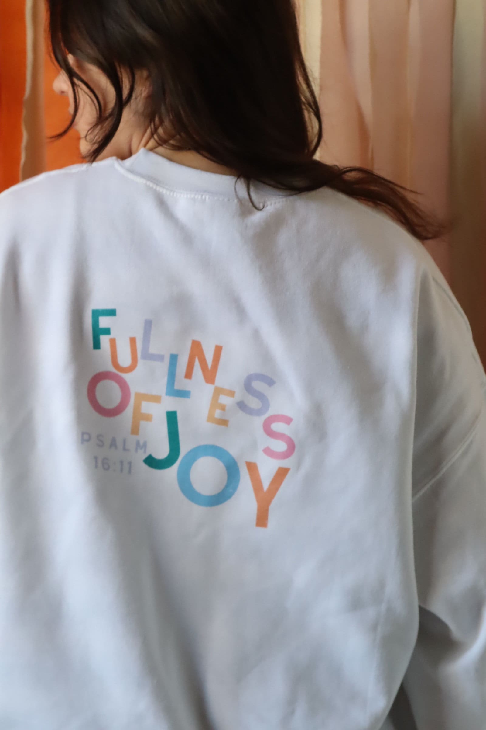 Count It All Joy Embroidered Sweatshirt Christian Crewneck, Be Happy Faith  Empathy Sweater Embroidery 