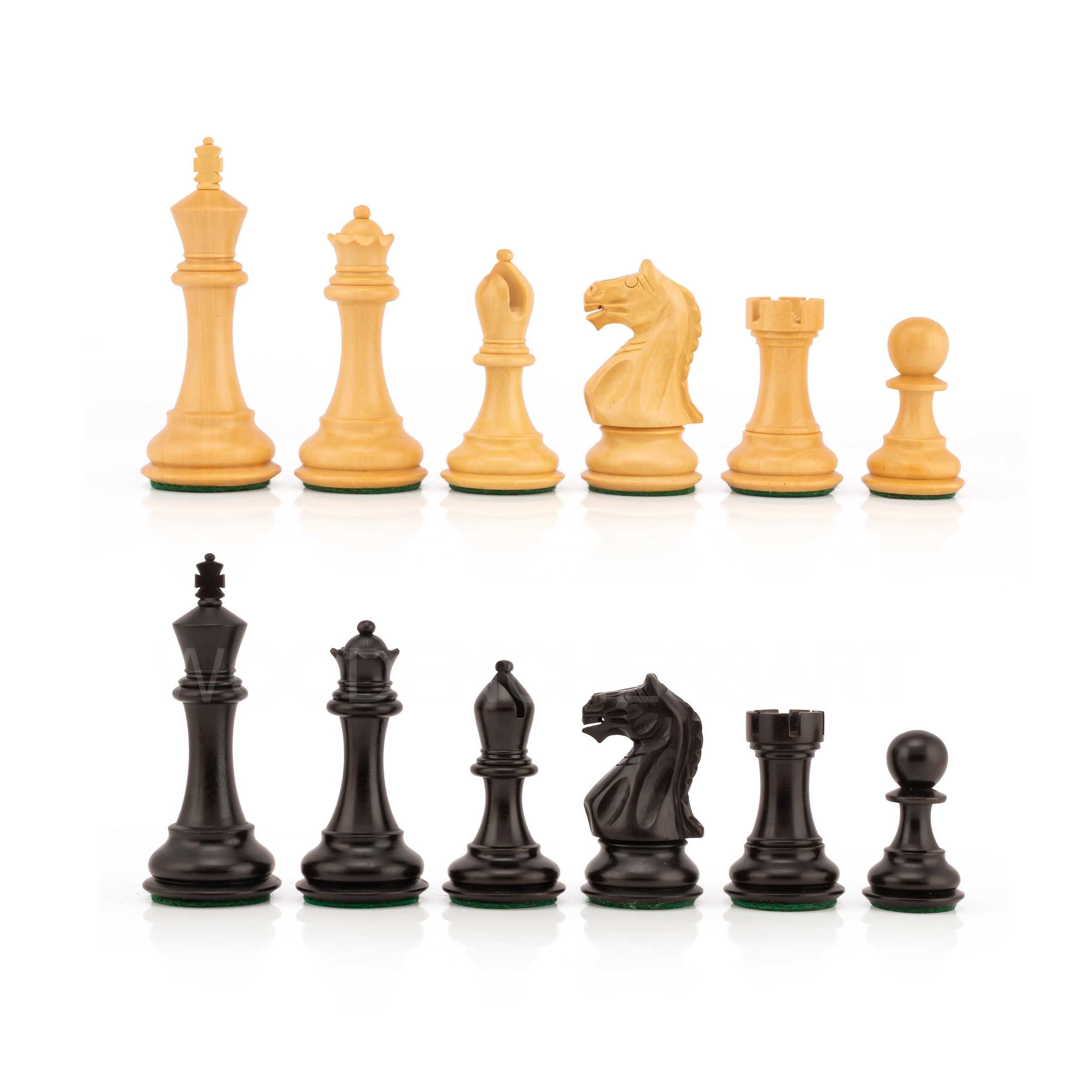 Schach Und Schachbrettset Schachbanner Realistische Zeichnung