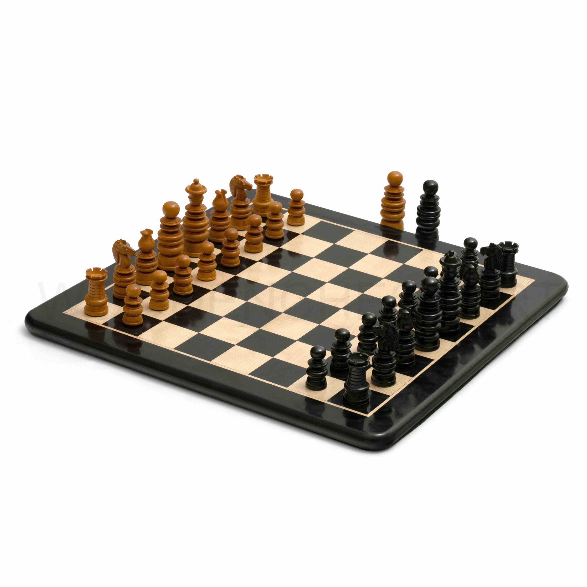 Premium Photo  A chess board with on chess pieces white and black figures  position on a chessboard