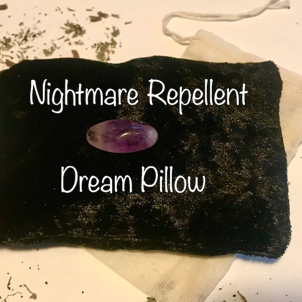 Nightmare Repellent Dream Pillow | Anti Nightmare Dream Pillow | Velvet Dream Pillow For Restful Sleep