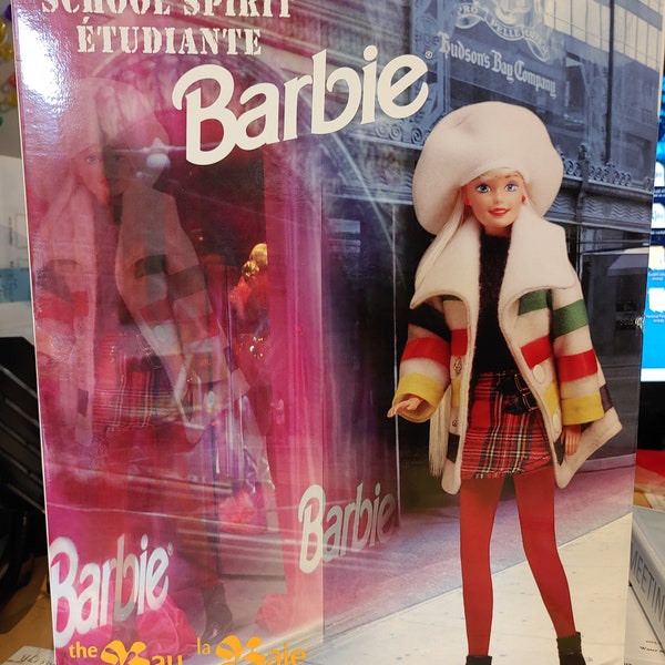 Vintage Barbie Puppe Hudsons Bay Collectors Edition Barbie Hudson es Bay Decke Mantel