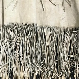 Cheyenne Woman's Regalia Leather & Cowrie Shell Dress for Pot-latch and ...