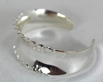 Woman's Sterling Silver Cuff Bracelet
