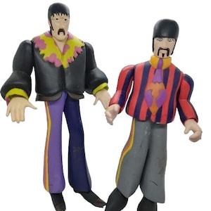 Beatles Cartoon Figures - Etsy