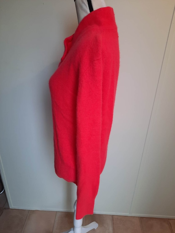 Red/Pink vintage 1990Christie&Jill Lambswool, ang… - image 2