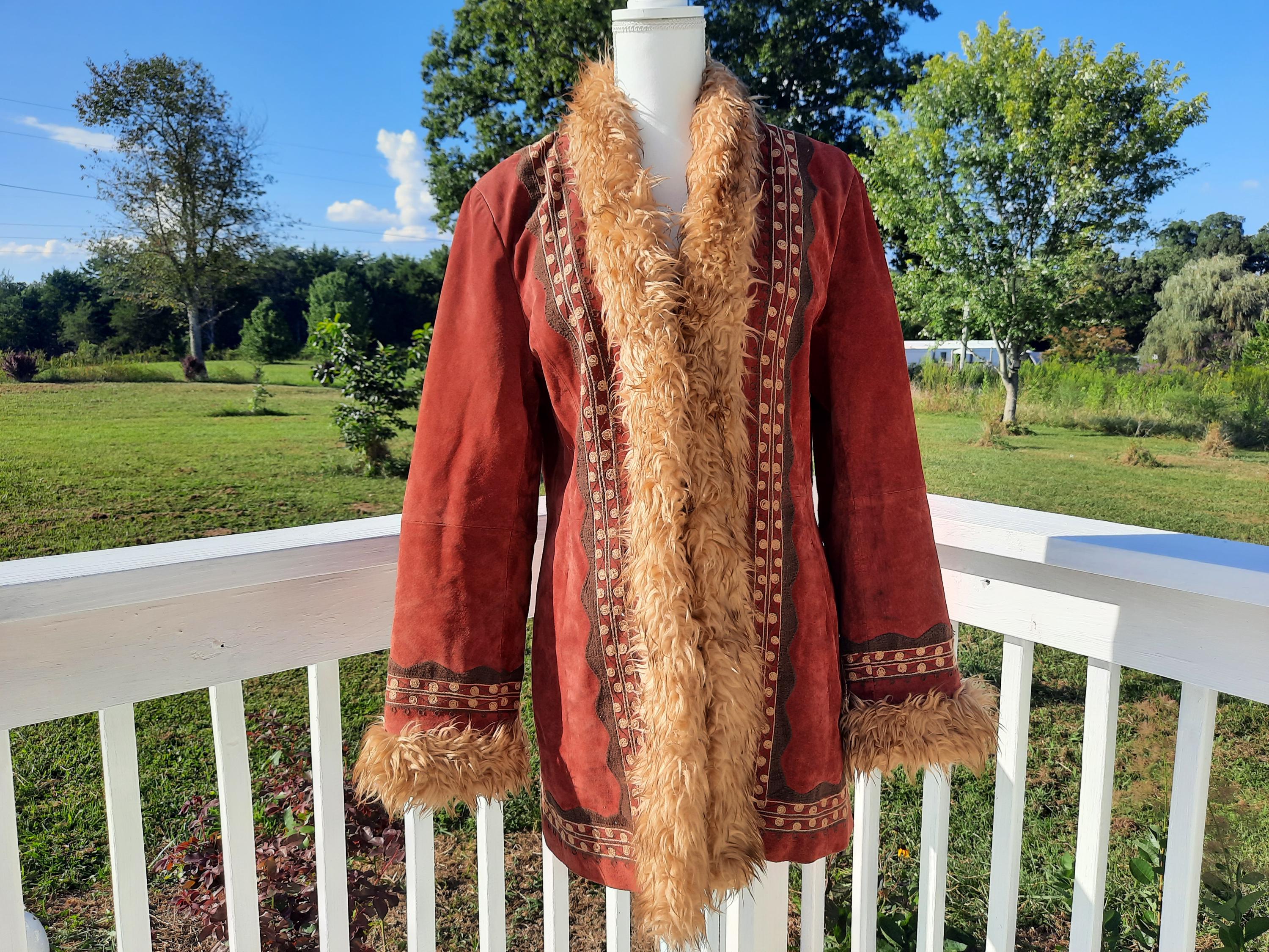 ジャケット・アウター y2k punk grunge velours fur jacket coat y2k punk grunge velours fur jacket coat