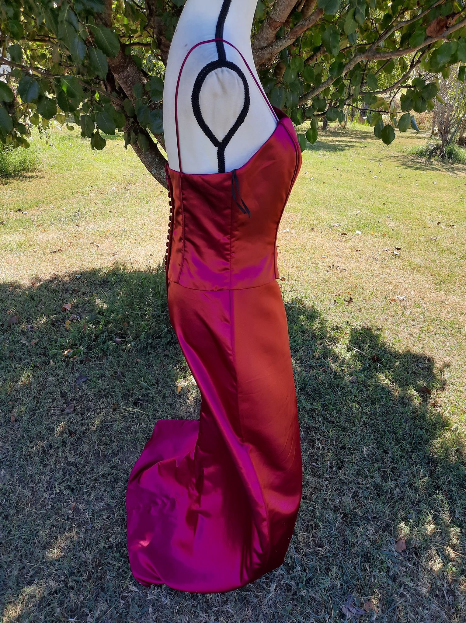 Joanie G. Vintage Red Maxi Prom Dress Costume Cosplay Dance - Etsy