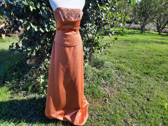 bronze homecoming dress Bronze Color Dress for Women