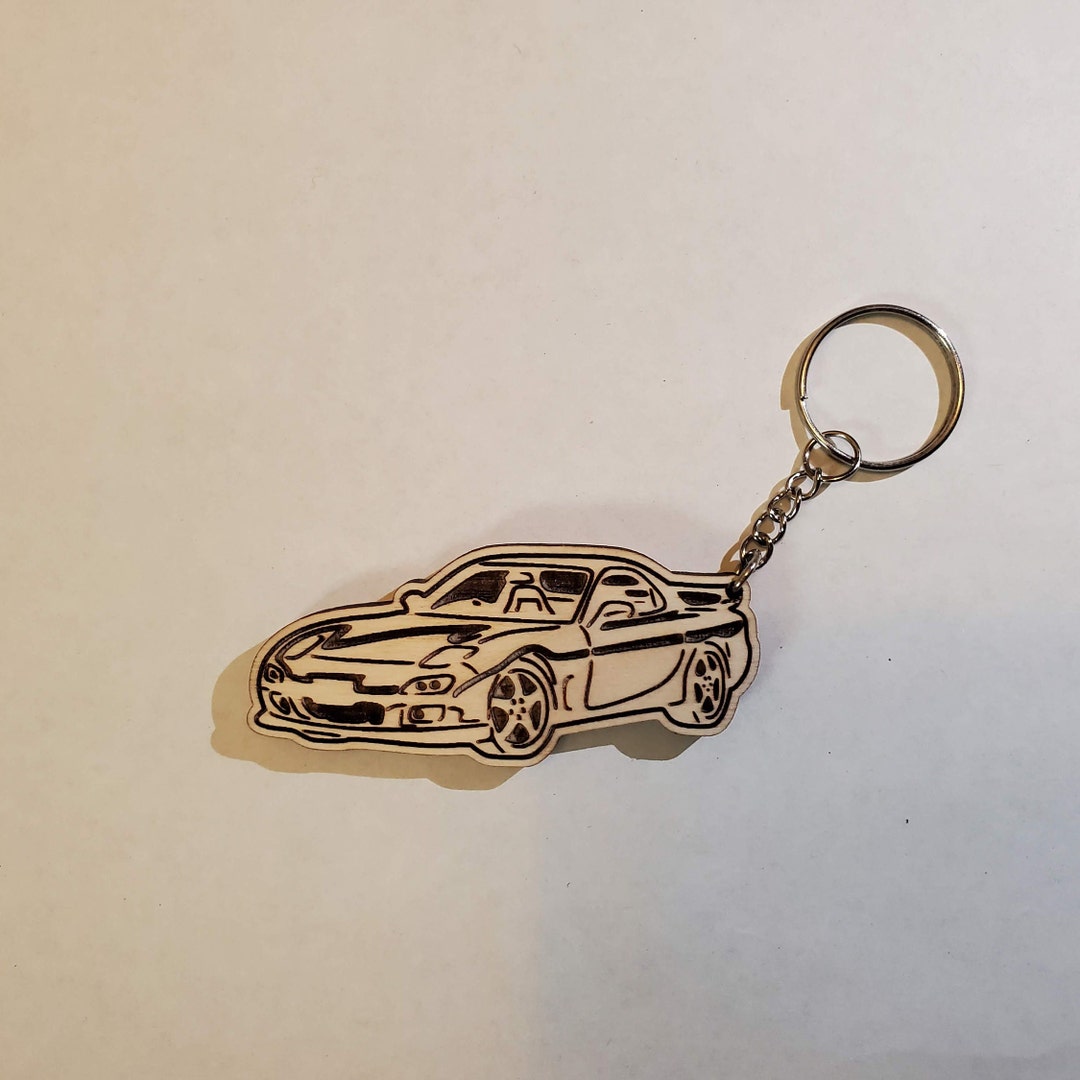 JDM Coupe, Track Car, Wood Car Keychain, Gift for Car Fanatic - Etsy
