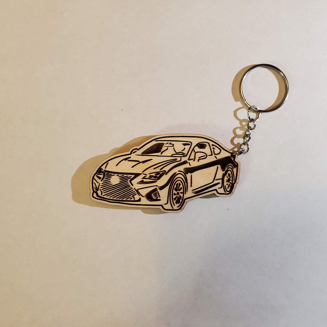 Wood Car Keychain: JDM Coupe Track Car Fanatic Gift - Etsy