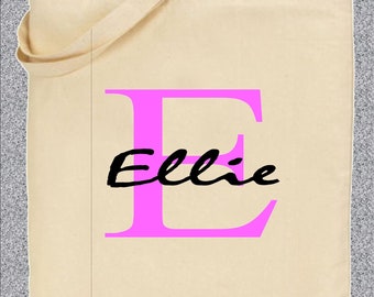 Borsa tote personalizzata di nome Tote