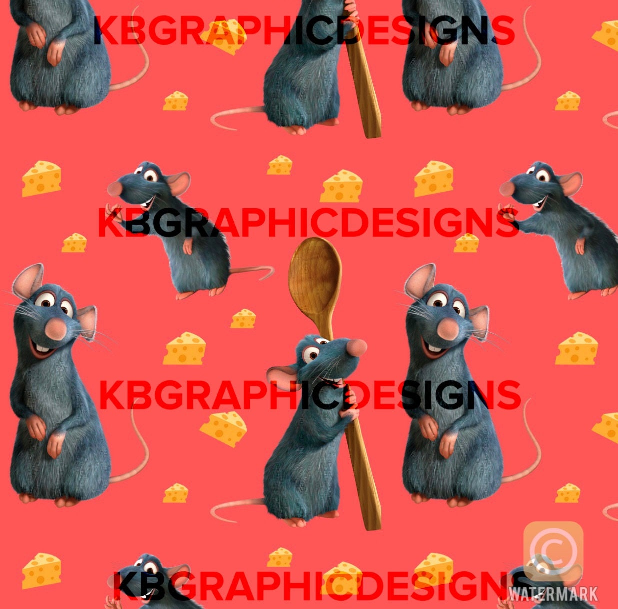 Ratatouille Seamless Pattern Etsy